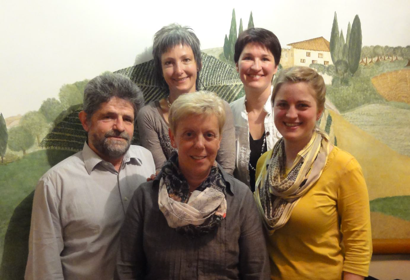 Der neue Vorstand der MG Harmonie Lichtensteig 